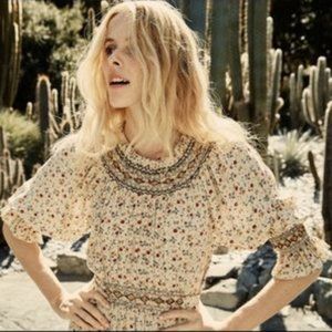 DOEN MARINA DRESS --PAPILLON FLORAL Size Medium